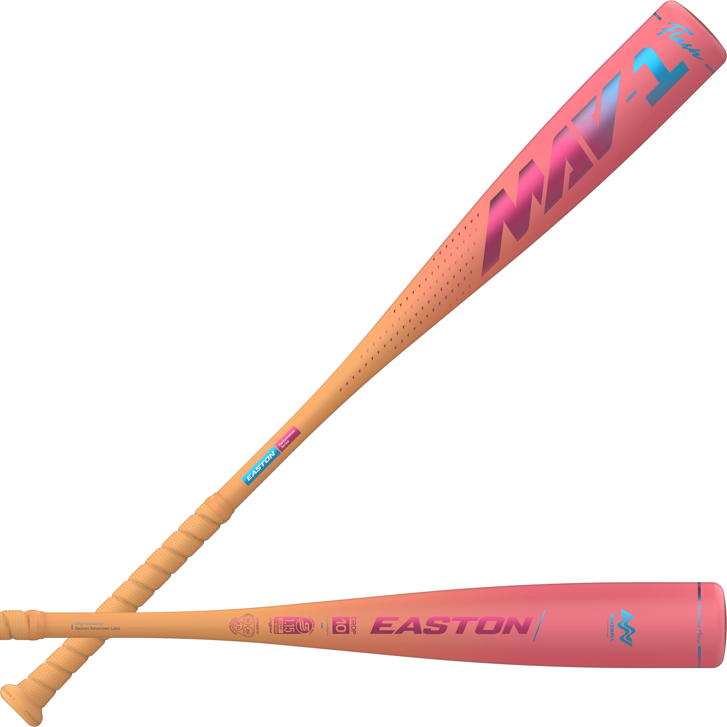 Amazon | Easton | 2026 | MAV1 フラッシュ野球バット | USSSA | -5
